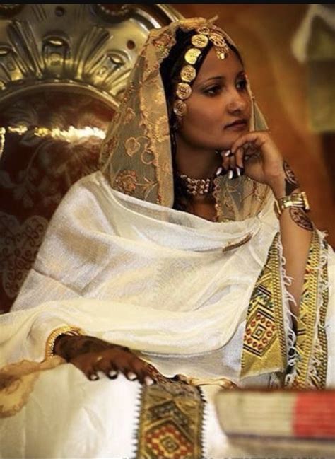 Habesha Cultural Female Costume Eritrean And Ethiopian Ethiopian My