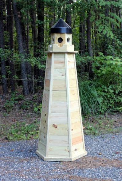 Some times ago, we have collected images to find brilliant ideas, whether these images are amazing photos. How to Build an 5 ft. Lawn Lighthouse Made of Treated Wood