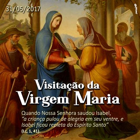 A visitação de Maria à Isabel Diocese de Porto Nacional