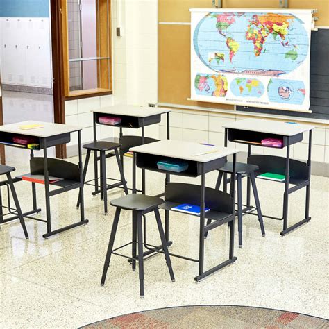 Safco Active Alphabetter Student Desks And Stools