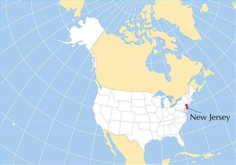 Reference Maps Of New Jersey Usa Nations Online Project