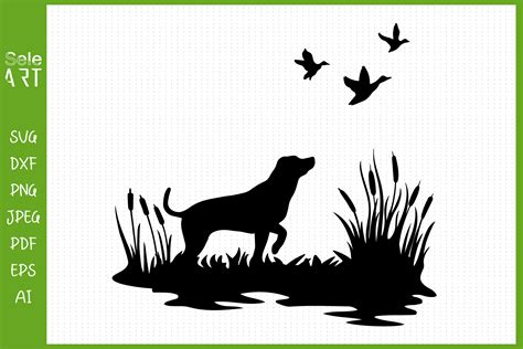 Hunting Dog Svg Grafik Von Seleart · Creative Fabrica
