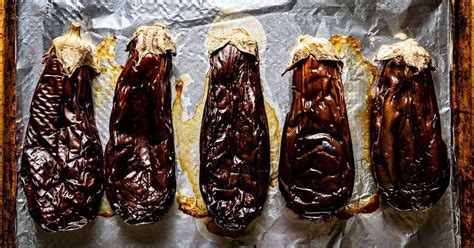 How To Roast Whole Eggplant In Oven Whole Baked Aubergine Recipe