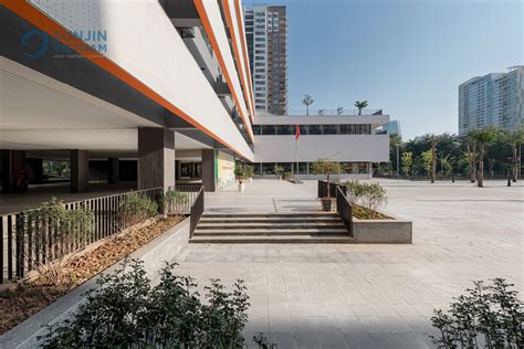 Tran Duy Hung Secondary School By Sunjin Vietnam Joint Venture Company Architizer