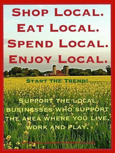 Support Local Businesses Theyre The One Helping To Support Your Towns