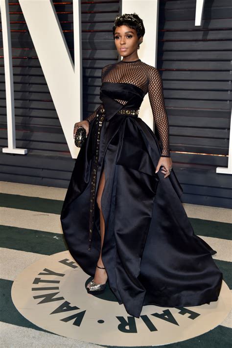 Oscars 2017 Janelle Monáe Takes Things Down A Notch At The Vanity Fair
