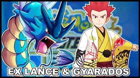 Red Gyarados Outfit Ex New Years Lance Gyarados Showcase Pokemon