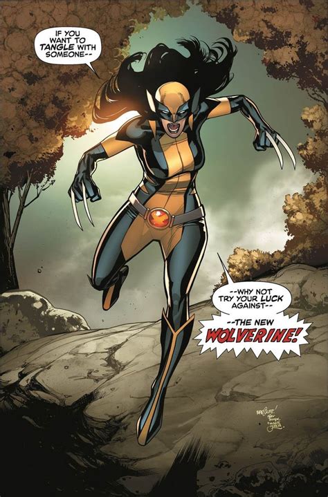 Best There Is At What She Does Your New Look At All New Wolverine 1