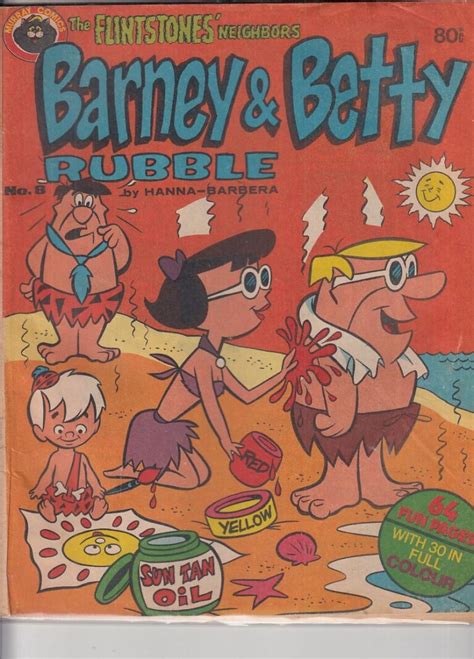 hanna barbera barney and betty rubble 8 vg collector s edge comics