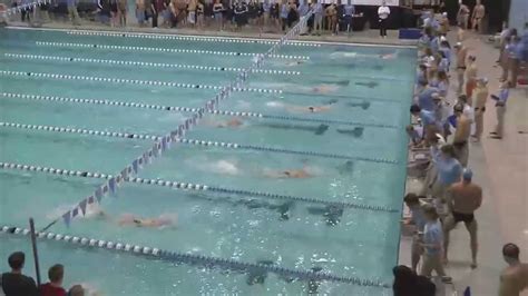 Unc Swimming And Diving Recap Vs Nc State Youtube