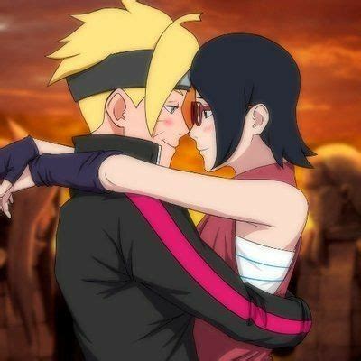 Pin de Leslie NuÃez em Naruto Animes boruto Casais de naruto Casal anime