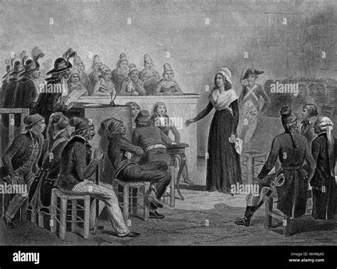 Marie Antoinette Defends Herself Before The Revolutionary Tribunal