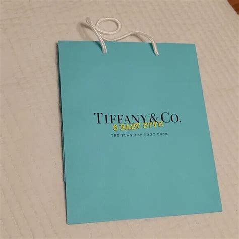 New Tiffany And Co Blue Jewelry Bag 6e 57 Shopping Ltd Edition T Bag 8