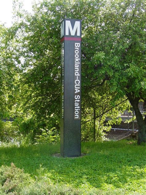 Brookland Cua Is A Washington Metro Station In Washington Dc On The