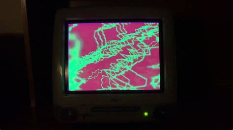 Running In The 90s Imac G3 Visualizer Os 9 Youtube