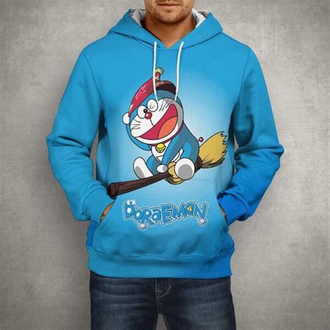 Doraemon Hoodie 3d Printed Free Shipping