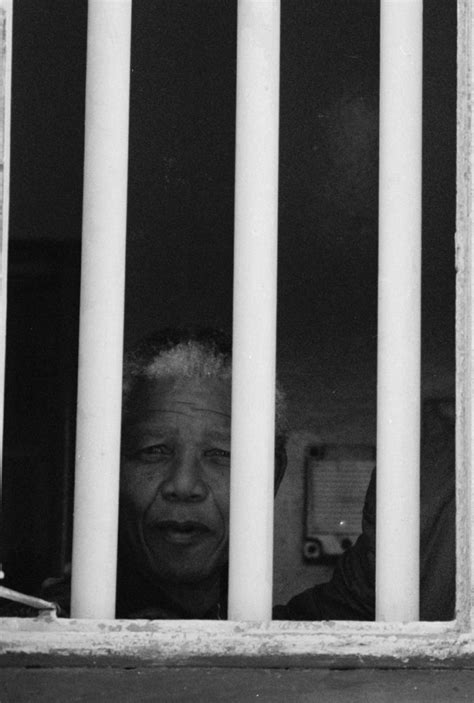 Nelson Mandela Released From Prison February 11 1990 Imprisoned 1964