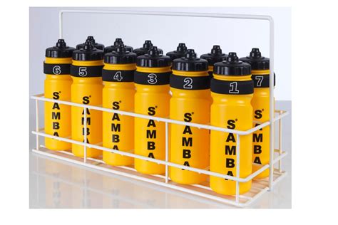 12 Bottle Plastic Coated Wire Carrier Samba Sports Football