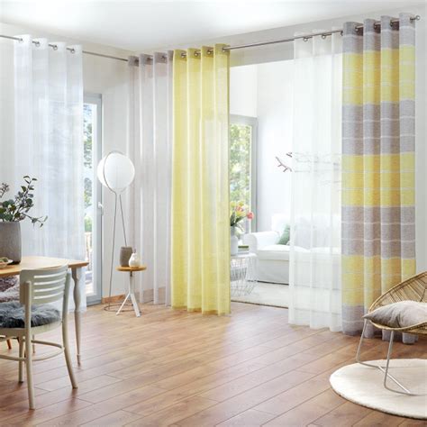 Topfinel transparente geometrische muster gardinen wohnzimmer sheer. Gardinen für Ihr Wohnzimmer | TTL/TTM