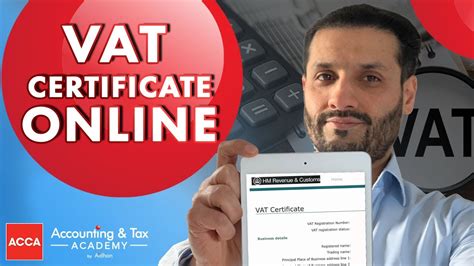 4 Easy Steps To View Your Vat Certificate Online Uk Vat Registration