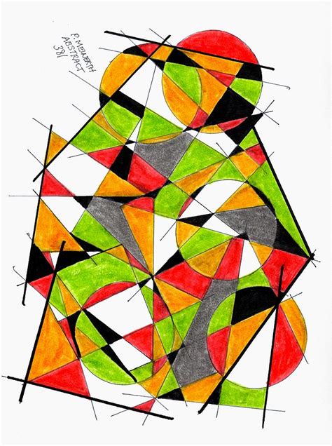 Abstract Drawing By Paul Meinerth Fine Art America