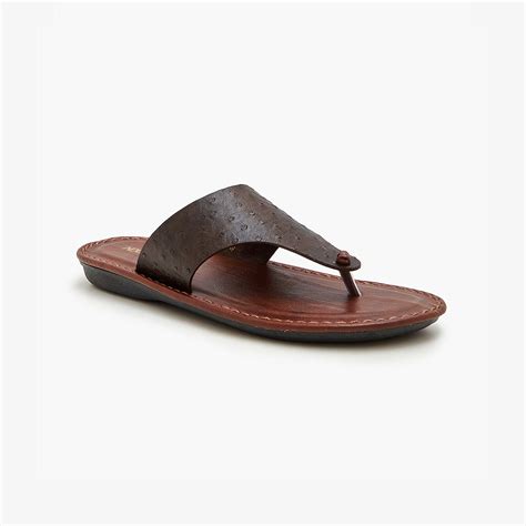 Buy Brown Mens Traditional Chappals