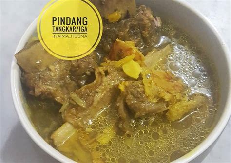 The most common meat used in tinorangsak is pork. Resep Pindang tangkar/iga betawi oleh naima_husna - Cookpad