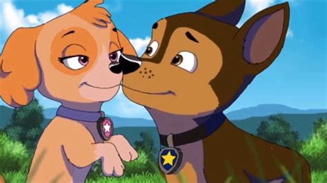 Paw Patrol I Can Not Stop It I Love There Ships Chase X Skye And Marshall X Everest