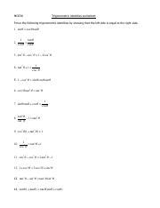 You might like to read about trigonometry first! Trigonometric identities worksheet 3.pdf - MCR3U ...