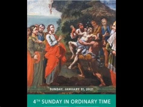 Fourth Sunday In Ordinary Time YouTube