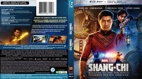 shang chi and the legend of the ten rings 2021 blu ray cover dvdcover