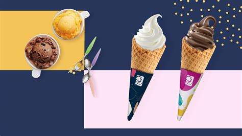 branding store ice cream on behance