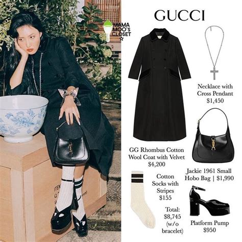 Mamamoos Fashion 마마무 패션 в Instagram Mamamoo 200922 Hwasa X Gucci For Vogue Korea Hwasa