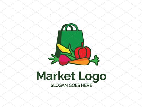 Vegetable Fresh Market Logo Design By Patria Ari Typestudio On Dribbble