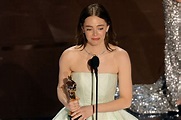 Emma Stone Wins Best Actress for 'Poor Things' at Oscars 2024