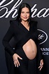 Pregnant ADRIANA LIMA at Chopard’s Gentleman’s Evening Event in Cannes ...