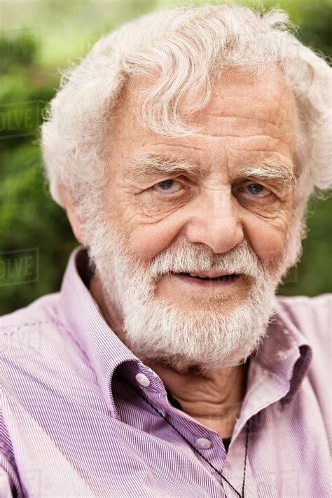 Close Up Of Older Mans Face Stock Photo Dissolve