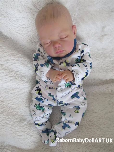 Reborn Baby Boy Doll Newborn Sleeping Baby Doll