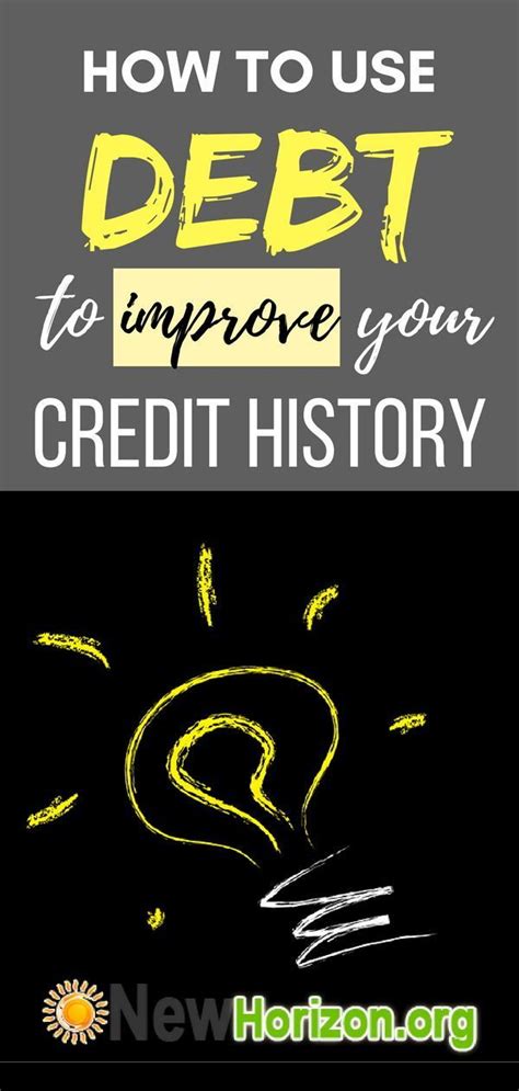 The best credit cards for building credit report your payment history to all three major credit bureaus. How to Use Debt To Improve Your Credit History | Build credit, Paying off credit cards, Credit score