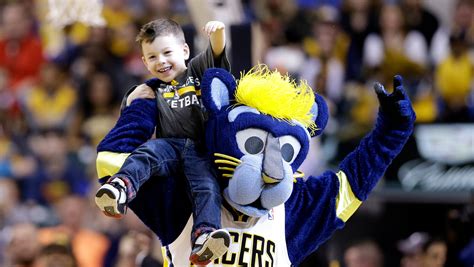 Indianapolis Colts Blue Indiana Pacers Boomer Named To Mascot Hall
