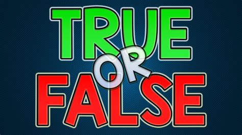 True Or False Quiz Round History Revision For Gcse Igcse Ib And
