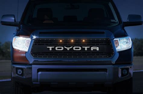 Toyota Tundra Grille With Led Racerx Customs Truck Graphics
