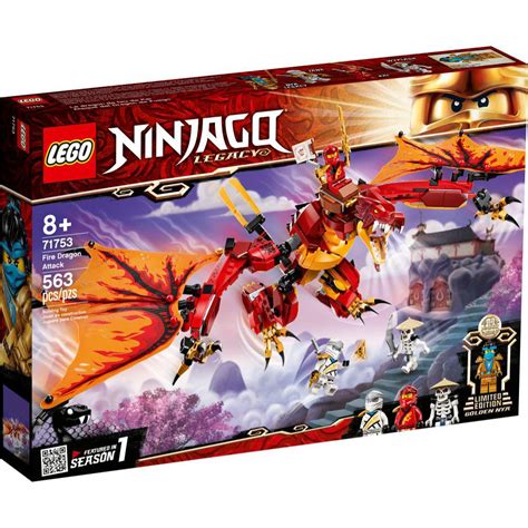 Lego Ninjago Dragão Do Fogo Do Kai 71753 Ri Happy