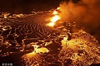 冰岛火山喷发似黄金流满地_新闻频道_中华网