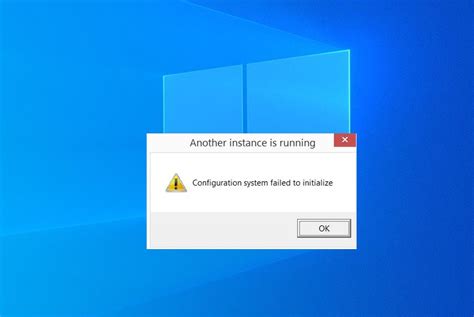 How To Solve Configuration System Failed Initialize In Windows 10 On
