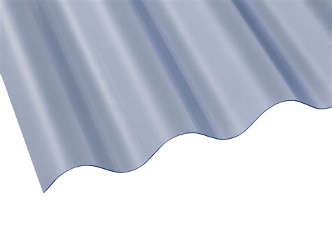 Clear Corrugated Pvc Roofing Sheet 1830mm X 762mm Pack Of 10