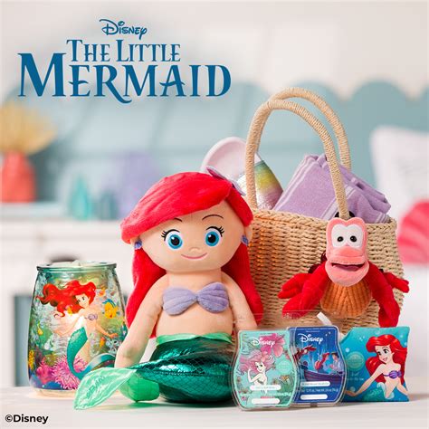 Little Mermaid Scentsy Disney Collection Ariel And Sebastian The Safest Candles