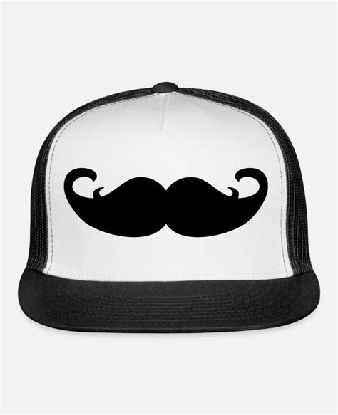 Mustache Moustache Trucker Cap Spreadshirt