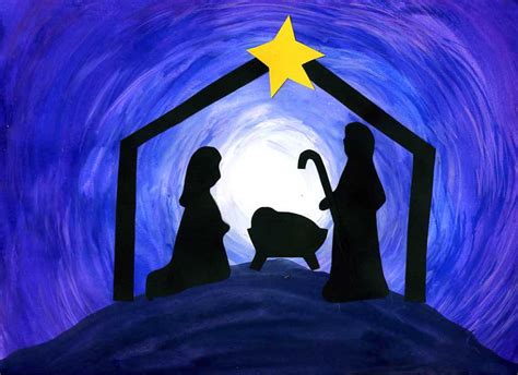 Catholic Icing Nativity Art Project