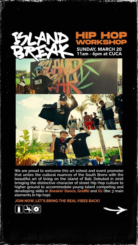Island Break Hip Hop Workshop Honeycombers Bali